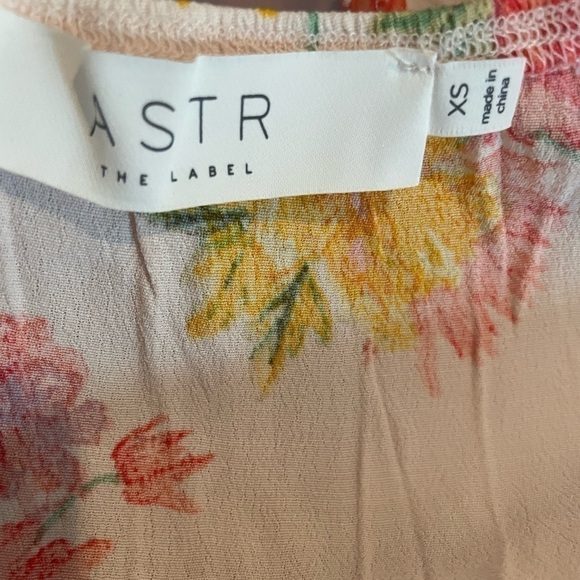 Astr the label KAYLI DRESS BLUSH MULTI FLORAL - Picture 14 of 14